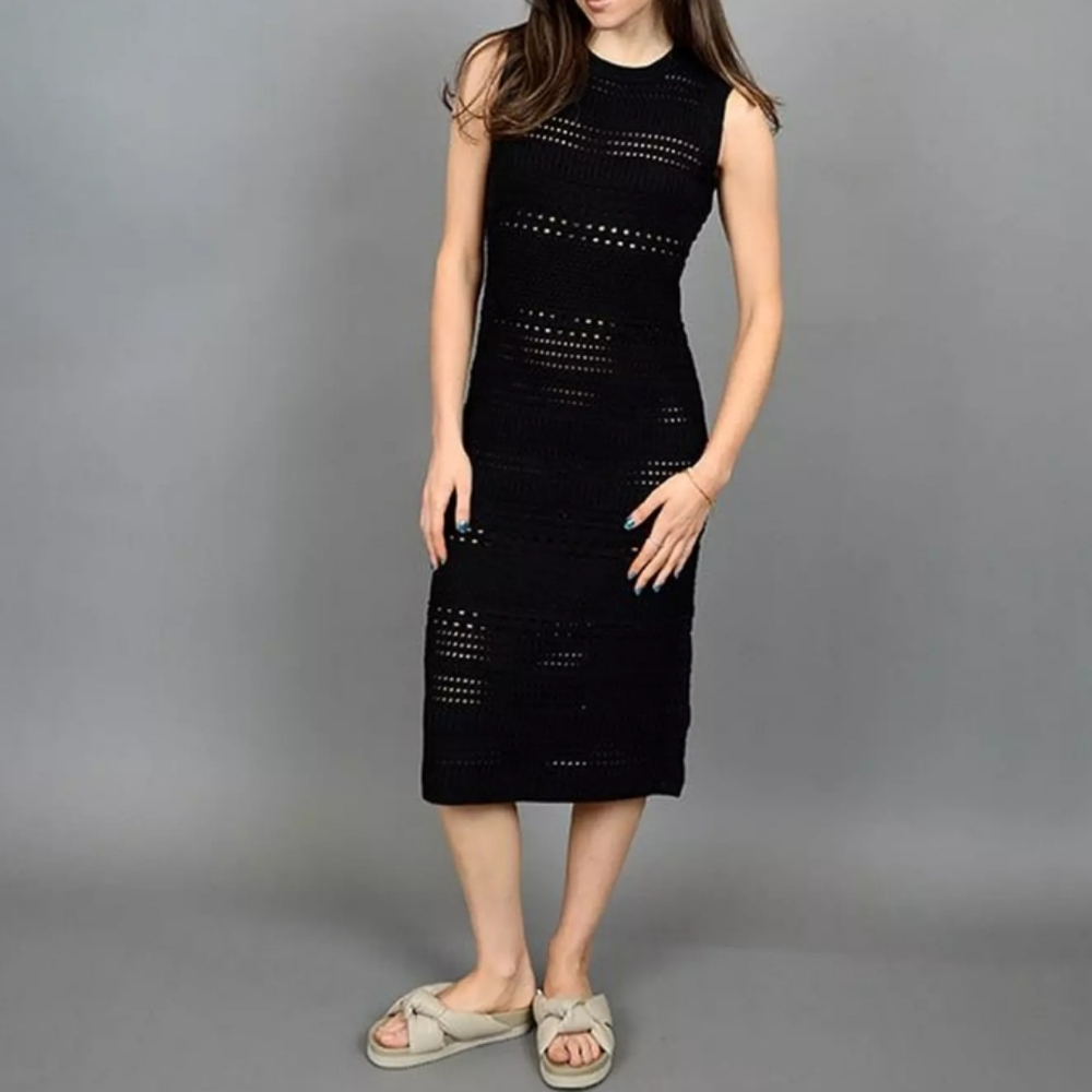 Oak & Ivy Crochet Midi Dress